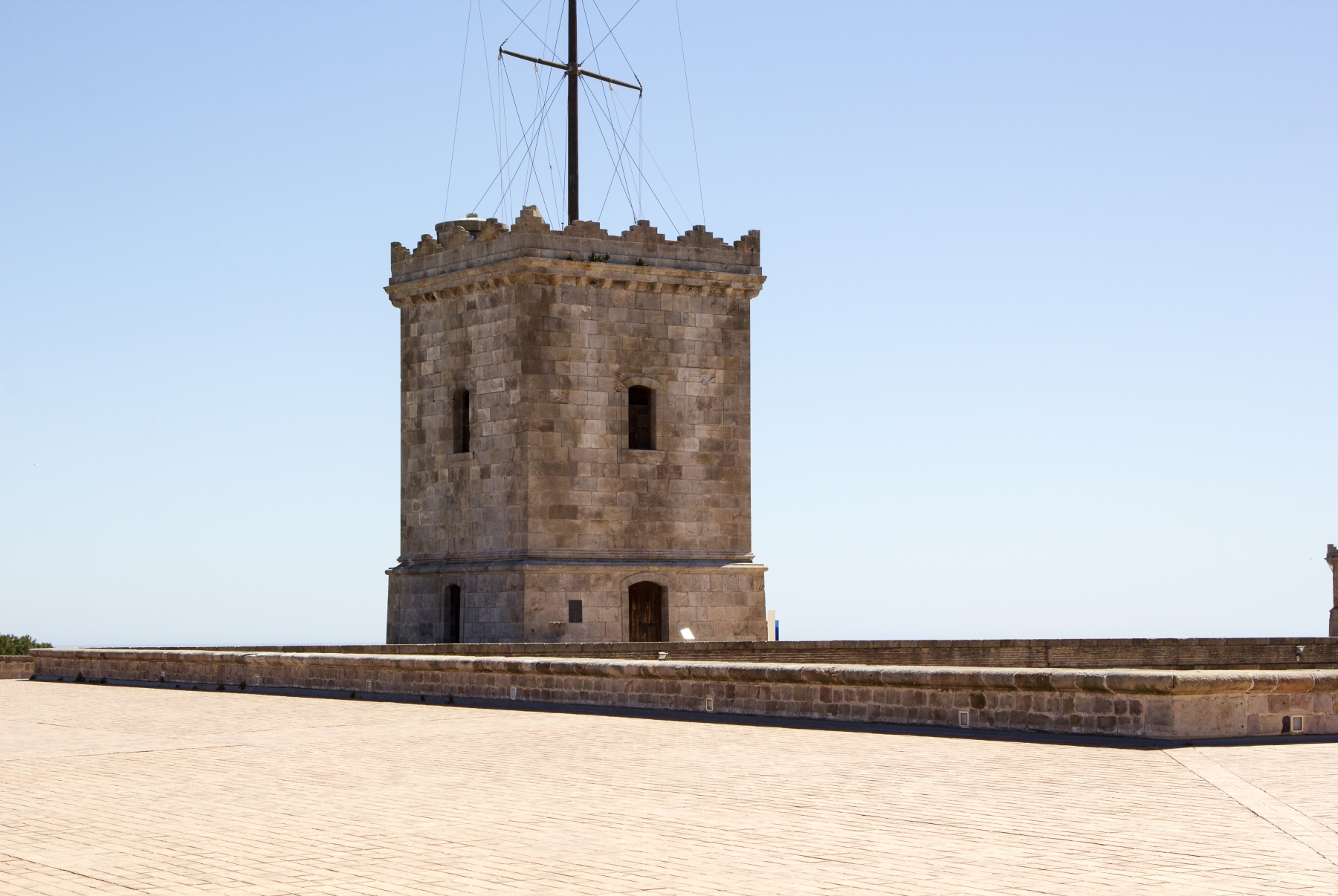 Castle Santa Monica, Barcelona, Spain